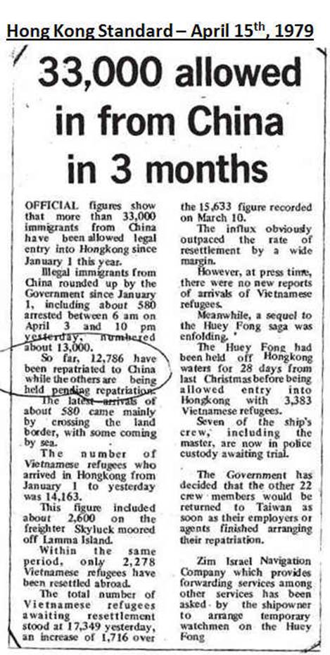 33000 Allowed In From China in 3 Months (HK Standard, April 15th, 1979).jpg